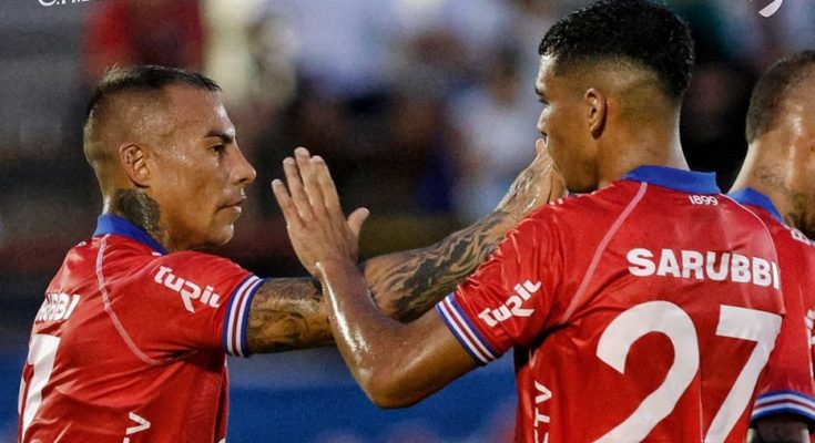 Nacional aprovechó el finde libre y goleó 5-1 a Mercedes, campeón del Litoral, en amistoso