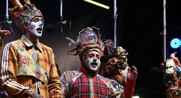 Los campeones del concurso de carnaval tras la noche de fallos: Doña Bastarda, Momosapiens, La Sara del Cordón, Los Rolin y Tabú