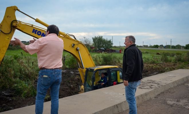 Intendencia de Salto intensifica limpieza de arroyos y cañadas en el extremo este de la ciudad