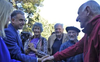 A 40 años de la liberación de los últimos presos políticos, el presidente Orsi participó en conmemoración en Memorial del Cerro