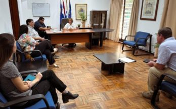 Intendenta de Salto y Directora de Vivienda recibieron al referente del MVOT para la región litoral