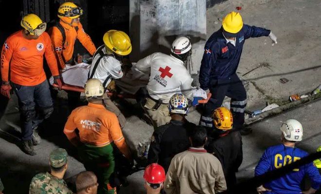 Desplome de discoteca en República Dominicana ya supera el centenar de muertos