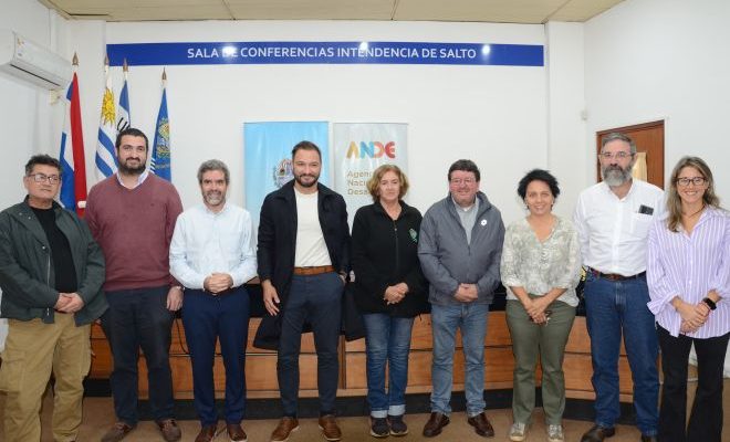 ANDE y la Intendencia de Salto fortalecen la colaboración para el desarrollo regional