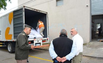 Sinae entregó productos de asistencia humanitaria a familias afectadas por temporal en Canelones