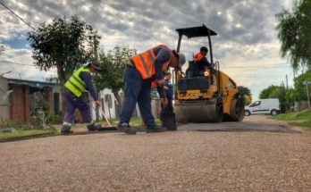 La Intendencia avanza con trabajos de bacheo en distintos puntos de la ciudad