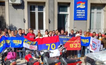 Se presentó el sublema “Compromiso con la Gente” en apoyo a la candidatura de Álvaro Lima a la Intendencia de Salto