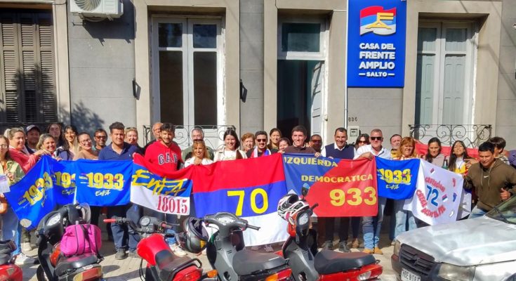 Se presentó el sublema “Compromiso con la Gente” en apoyo a la candidatura de Álvaro Lima a la Intendencia de Salto