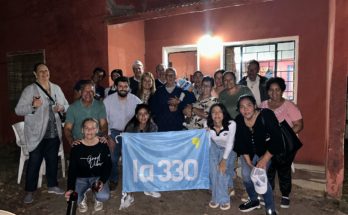 Lista 330 de Albisu y Blardoni estuvo de reuniones con los vecinos del barrio Artigas