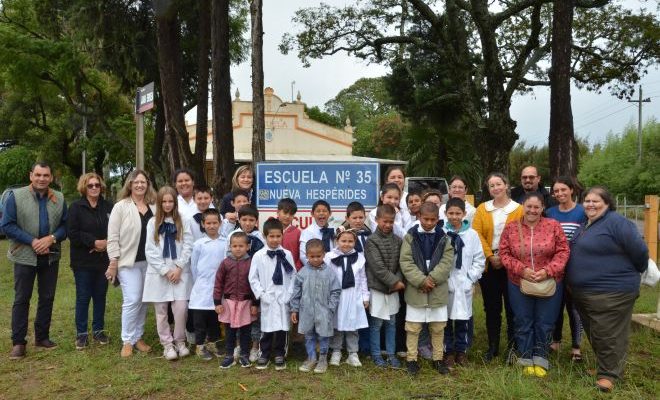 Autoridades de la Intendencia de Salto participaron del cierre del proyecto “Un camino, una escuela”