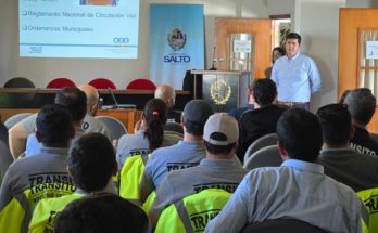 Capacitación en seguridad vial para funcionarios de tránsito en el marco del Mayo Amarillo