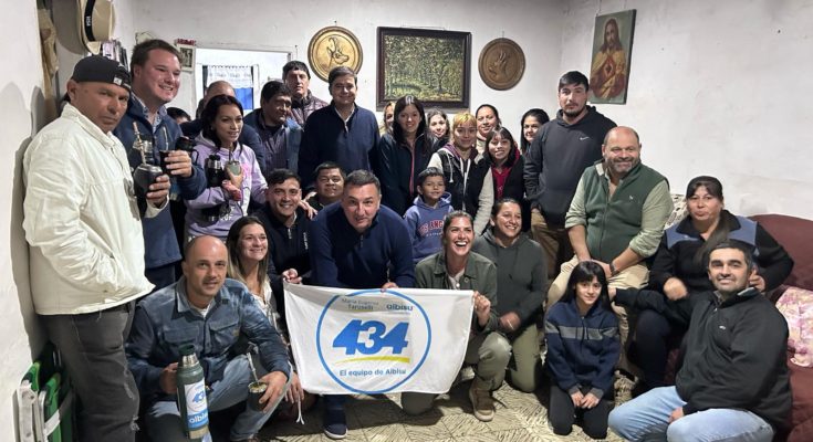 La Lista 434 liderada por María Eugenia Taruselli continúa recorriendo los barrios de Salto