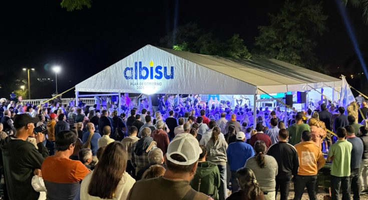 Albisu presentó su programa de Gobierno con foco en el trabajo, infraestructura y gestión moderna