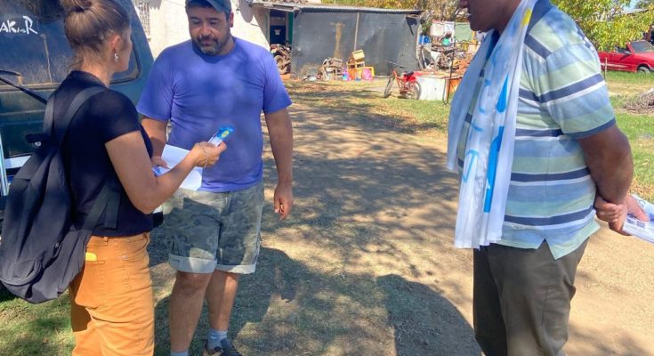 La Lista 434 vivió una intensa jornada de trabajo en Pueblo Lavalleja