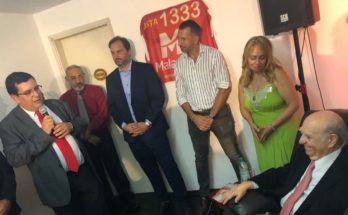 Homenaje a Julio María Sanguinetti con la inauguración de la Departamental de la Lista 1333 en Salto