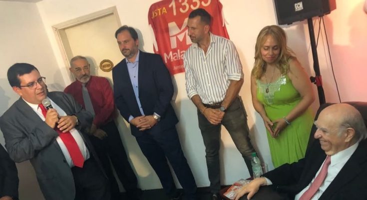 Homenaje a Julio María Sanguinetti con la inauguración de la Departamental de la Lista 1333 en Salto