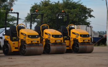 Nuevos equipos compactadores para fortalecer el trabajo vial en Salto