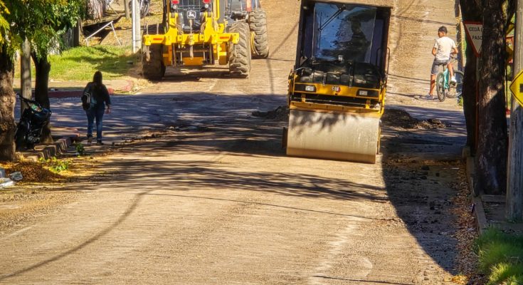 La Intendencia de Salto avanza con la recuperación vial en la ciudad