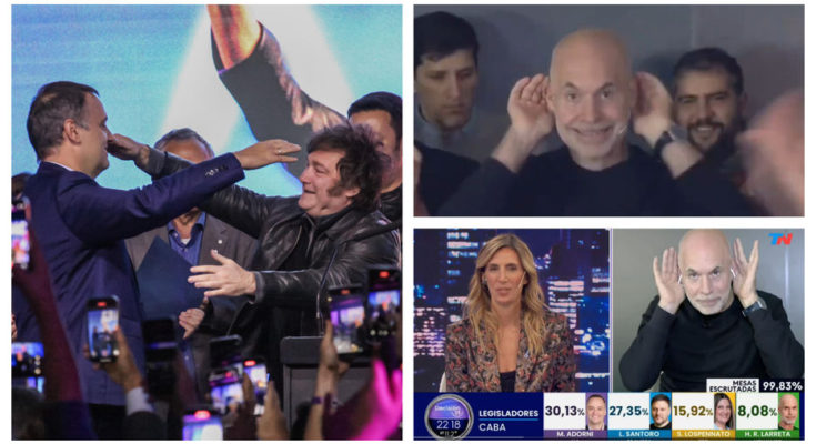 El golpe a Macri en elecciones: del triunfo de Milei al festejo de Larreta a lo Riquelme