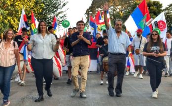 Álvaro Lima cierra su campaña con un gran acto en Plaza Estigarribia de barrio Ceibal