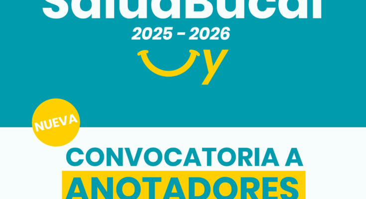 Convocatoria a profesionales para la Encuesta Nacional de Salud Bucal a realizarse en Bella Unión y Salto Convocatoria a profesionales para la Encuesta Nacional de Salud Bucal a realizarse en Bella Unión y Salto