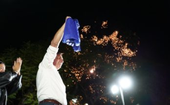 Albisu ganó en Salto y celebró el triunfo con un mensaje de unidad: «Vamos a trabajar por Salto, sin muros y con la mano tendida»