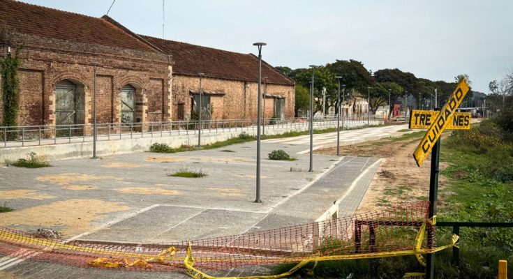 Avanzan a buen ritmo las obras del Parque Lineal Sauzal