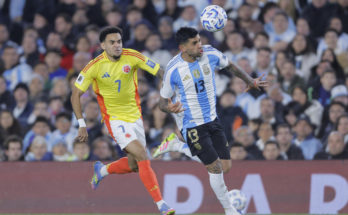 Eliminatorias: Argentina y Colombia igualaron 1-1 en el estadio Mâs Monumental