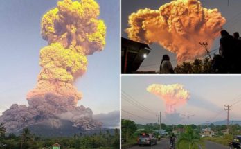 Impactante: estalló volcán en Indonesia y gobierno decretó alerta máxima; mirá la erupción