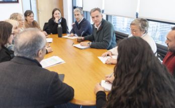 Presidente Orsi recibió a representantes de Federación Uruguaya de Magisterio
