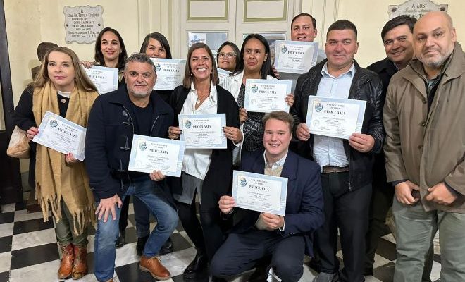 Proclamación de autoridades departamentales – Elecciones 2025