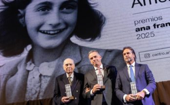 Uruguay recibió Premio Ana Frank por su compromiso con la democracia y la convivencia pacífica