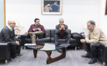 Presidente Yamandú Orsi recibió a delegación del PIT–CNT