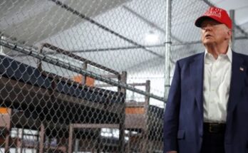 «Vamos a enseñarles cómo huir de un caimán si se escapan»: Trump visita Alligator Alcatraz, el nuevo centro de detención para migrantes en un pantano de Miami