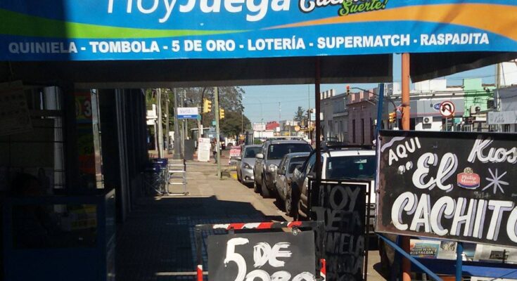 Agencia de Quinielas Nº 8 y Subagencia 83 «Kiosco Cachito» vendieron el 5 de Oro ganador Agencia de Quinielas Nº 8 y Subagencia 83 «Kiosco Cachito» vendieron el 5 de Oro ganador