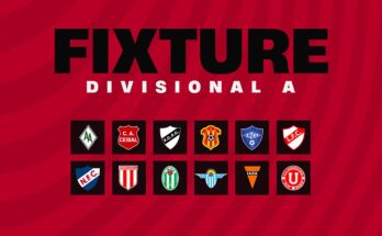 Liga Salteña de Fútbol: Fixture de la Divisional Primera A