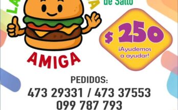 Nueva edición de “La Hamburguesa Amiga” en apoyo al Niño con Cáncer de Salto