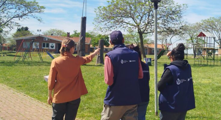 Pasantes del Mides Salto inician experiencia de apoyo en Aldeas Infantiles SOS Uruguay