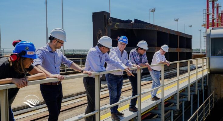 Delegación uruguaya participó en nueva misión del BID para avanzar en la Renovación de Salto Grande