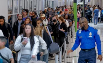 Por qué hay caos en los aeropuertos de EE.UU. (y la decisión de Trump de enviar a los agentes migratorios de ICE)