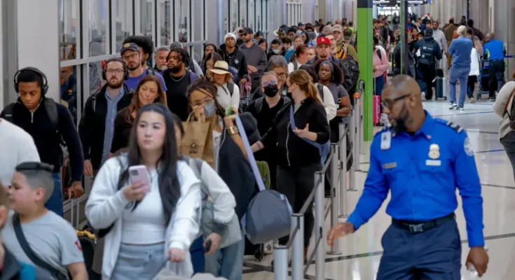 Por qué hay caos en los aeropuertos de EE.UU. (y la decisión de Trump de enviar a los agentes migratorios de ICE) Por qué hay caos en los aeropuertos de EE.UU. (y la decisión de Trump de enviar a los agentes migratorios de ICE)