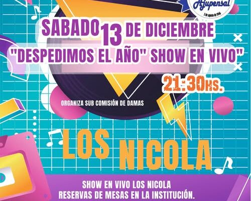 Sábado 13 de diciembre: Encuentro Social en AJUPENSAL