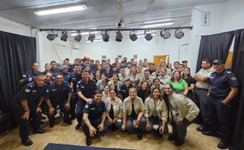 Despedida de María de los Ángeles Machado y asunción de Fernando López en la Unidad 20 del INR Salto