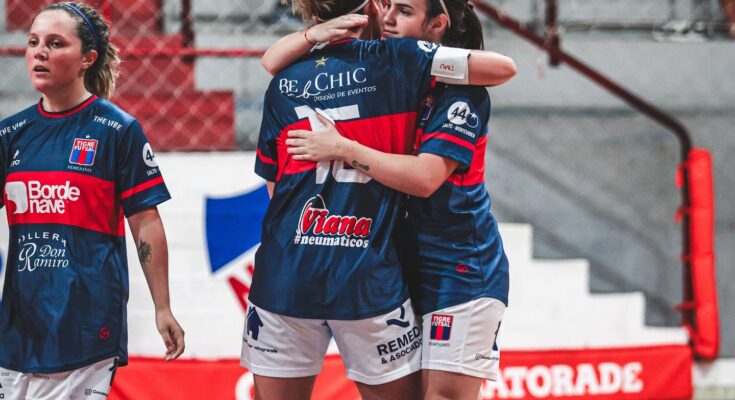Tigre ganó y lidera el Campeonato de Futsal Femenino