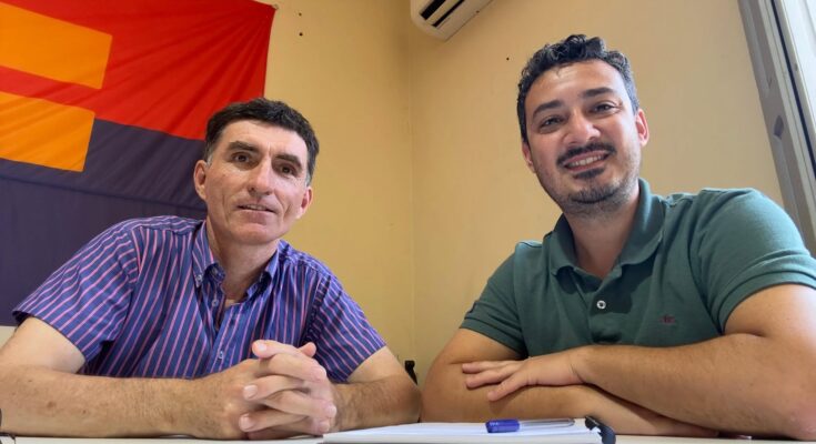 Diputado Álvaro Lima mantuvo reunión con el presidente del Frente Amplio, Luis Alonso