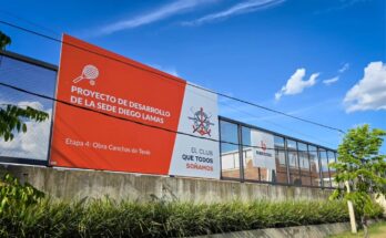 Avanzan las obras en la sede Diego Lamas del Club Remeros Salto