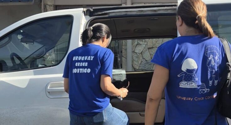 Uruguay Crece Contigo refuerza el acompañamiento a embarazadas en zonas rurales de Salto