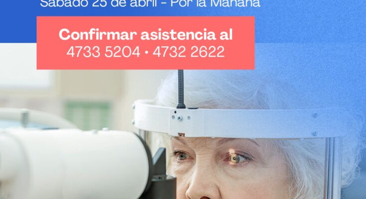 Pesquisas oftalmológicas del Hospital de Ojos se realizarán el 25 de abril en AJUPENSAL Pesquisas oftalmológicas del Hospital de Ojos se realizarán el 25 de abril en AJUPENSAL