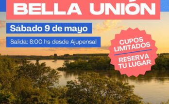 AJUPENSAL organiza excursión a Bella Unión