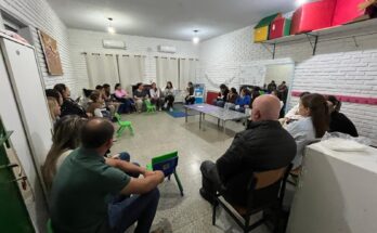 Instancia de sensibilización sobre violencia de género en la cooperativa Portal del Norte