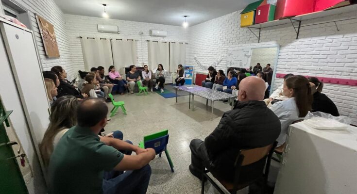 Instancia de sensibilización sobre violencia de género en la cooperativa Portal del Norte